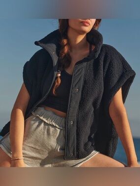 Free People Movement Scout it Out Fleece Vest